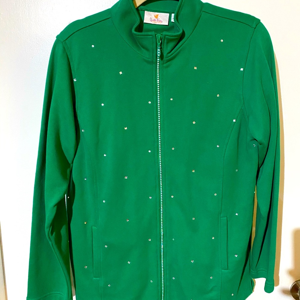 Quaker factory two piece sweater set